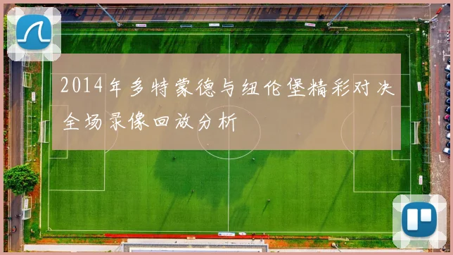 2014年多特蒙德与纽伦堡精彩对决全场录像回放分析